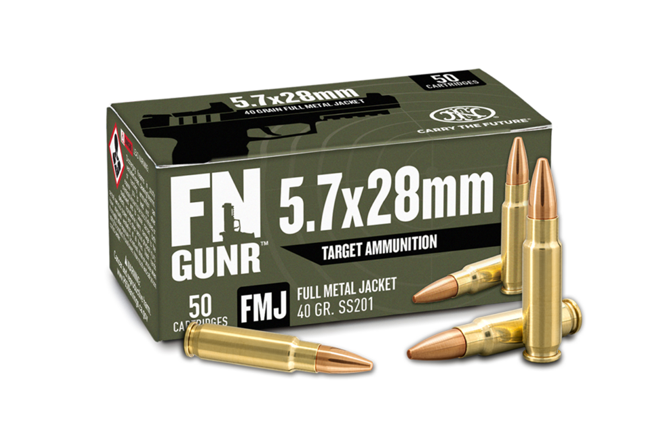 FNH 5.7x28mm 40gr FMJ FN GUNR 50/Box